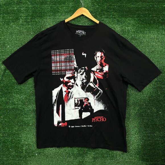 American Psycho Horror Movie Poster T-Shirt Size Extra Large - Picture 1 of 4